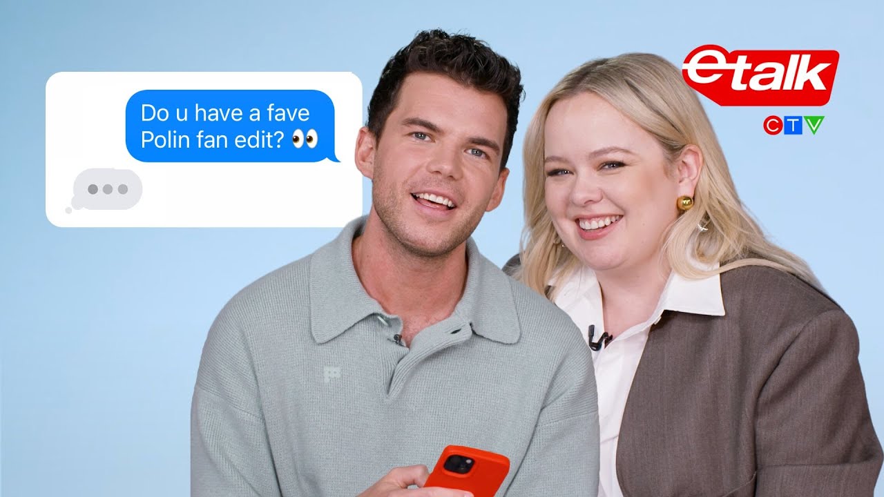‘Bridgerton's Luke Newton and Nicola Coughlan Text Their Fans | Etalk
