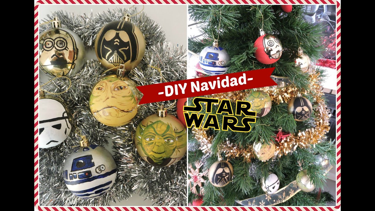 DIY Navidad Star wars - Christmas DIY Star Wars - YouTube