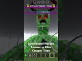 Commanded Warden Remake vs Ultra Creeper Titan #minecraft #minecraftmobbattle #creeperminecraft
