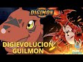 Digievolucion Guilmon en Digimon Cyber Sleuth