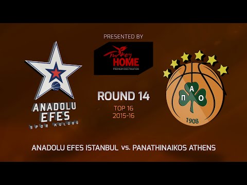 Highlights: Anadolu Efes Istanbul-Panathinaikos Athens