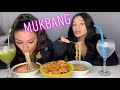 Mukbang with my sister ( LIFE UPDATE)