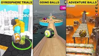 GyroSphere Trials vs Going Balls vs Rollance Adventure Balls, Gyro Balls Gameplay Comparison 002