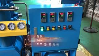 Bailian High Pressure Water Cooling Model  Oil Free Oxygen Compressor Test