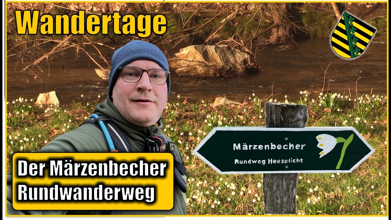 Märzenbecher Rundweg in Heeselicht | Polenztal | Lausitzer Bergland | Sachsen | S8 F6