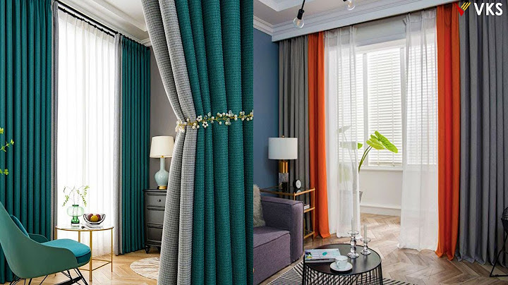 Living Room Curtains Design | Window Curtains Blinds Sheer Home Interior | Living room Home Decor