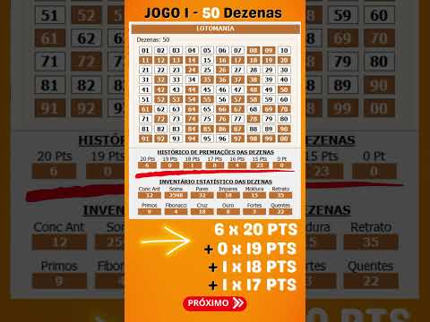 As 75 MELHORES DEZENAS da LOTOMANIA + 3 JOGOS PRONTOS!