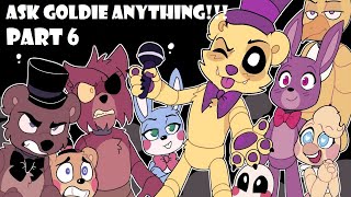 Ask Springtrap and Deliah Creator  Ask Goldie Anything Part 6【 FNAF Comic Dub 】