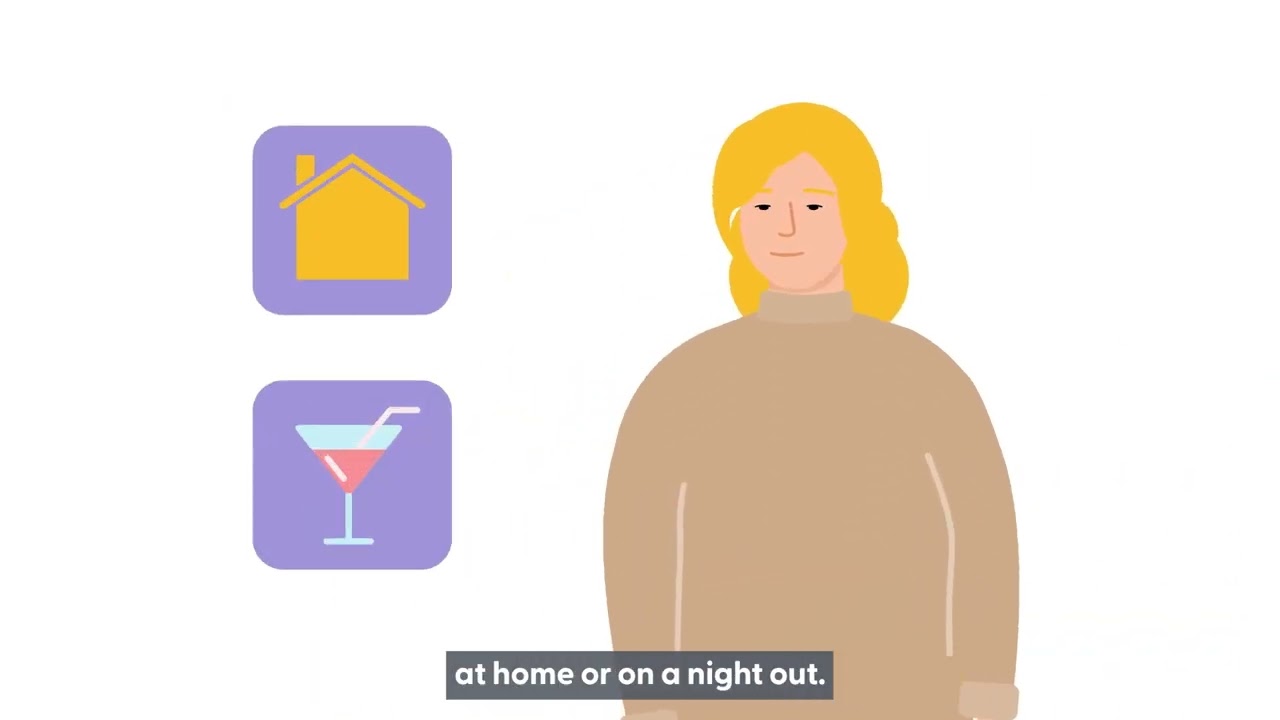 Date Rape Drug Cartoon