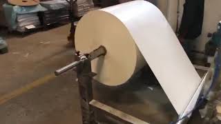 Automatic Paper Reel To Sheet Cutting