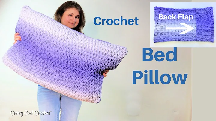 Easy Removal Crochet Bed Pillow: Perfect Comfort and Convenience