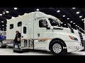 Freightliner Cascadia Super Sleeper with Kitchen and Bathroom Long Haul SEMI Truck