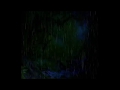 528 Hz Thunderstorm in the DEEPEST DARKEST Forest Dark Screen Relax ASMR