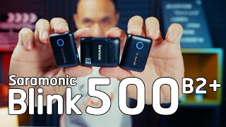 ไมค์ไร้สาย 2 พิธีกร ราคาคุ้ม สำหรับคนเริ่มต้น Saramonic Blink500B2+