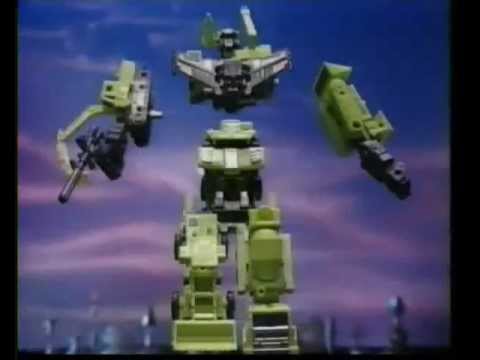 Transformers Greek 1992 Toy Commercial Constucticons, Protectobots