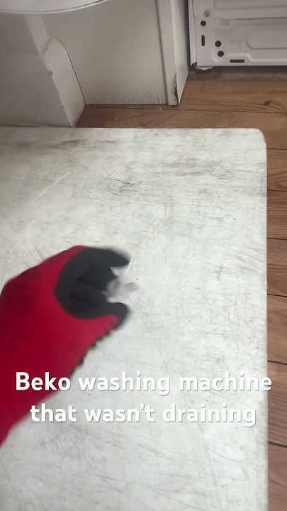 Beko Washing Machine Not Draining? Broken Pump Fixed Fast! | Nimble Appliance Repairs