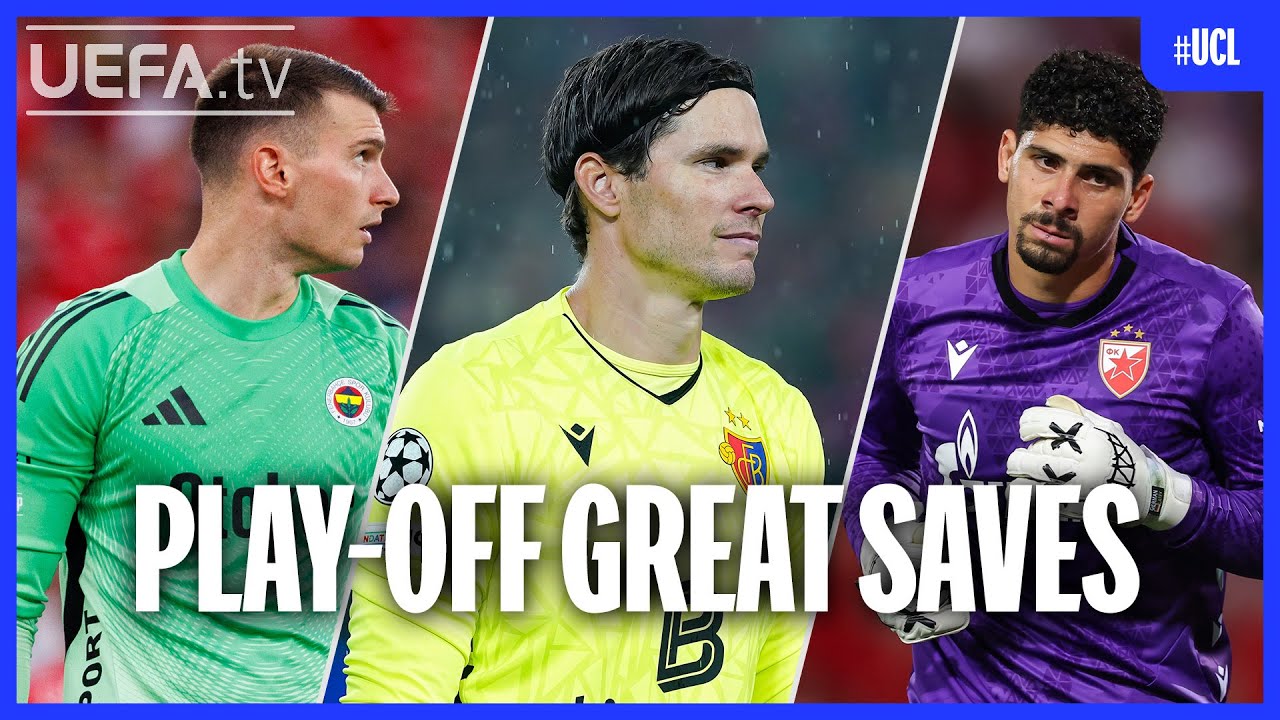 What A Save! 😲 | Champions League Play-Offs GREAT SAVES