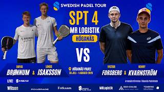 Sofus Brønnum & Linus Isaksson vs Victor Forsberg & Henry Kvarnström l SPT 4 Höganäs