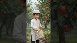 He Went Out in the Storm for Apples… 🍎🌧️ | Islamic Story | 3D Animations | The Beauty Of Islam