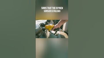 Signs that the oxygen sensor is failing