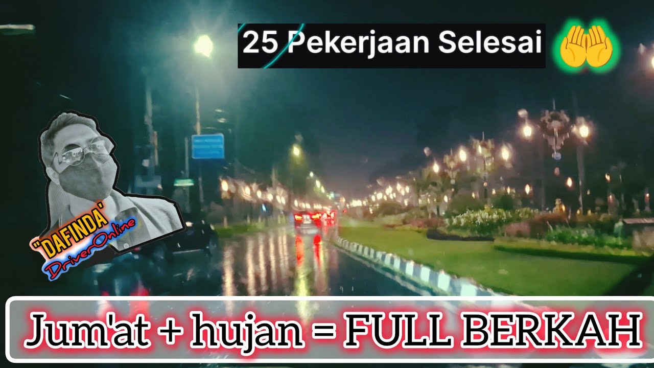 di bulan PUASA hari JUMAT + HUJAN = COMBO GACOR FULL BERKAH 🤲 || DRIVER ONLINE MALANG GRAB ONLY