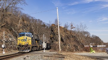 CSX: Railfanning the River Line at Mine Dock Park and Haverstraw