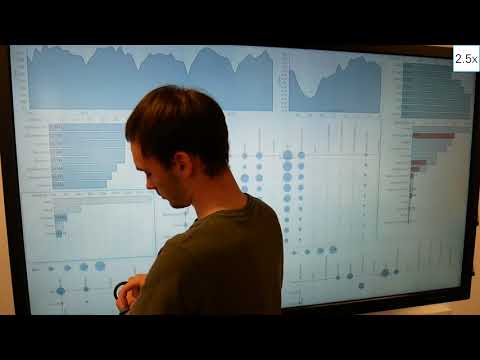 When David Meets Goliath: Combining Smartwatches with a Large Vertical Display for Visual Data ...