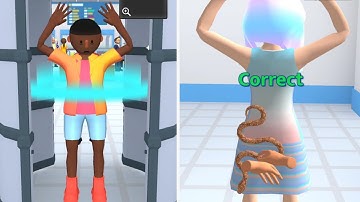 Airport Security ✈️👮🚨 Walktrought All Level Gameplay Android,ios