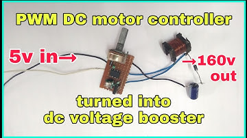 Pwm motor driver converted to dc voltage booster | by Free Circuit Lab