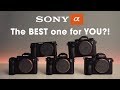 What is the BEST Sony Alpha camera for YOU?!