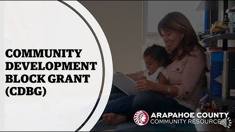 2021 Community Development Block Grant (CDBG)