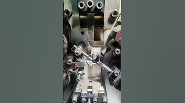 3 axes 3 mm coiler making 1.4mm circle #SpringMachine #SpringCoiler #CircleMakingMachine