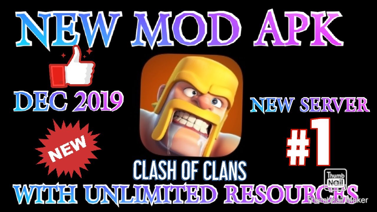 Clash of clans MOD APK NEW UPDATE (DEC 2019) YouTube