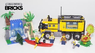 Lego City 60160 Jungle Mobile Lab Speed Build