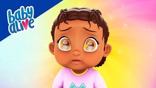 Baby Alive em Português Brasil 👑 A Boneca Também Quer Crescer! NOVOS 🌈 Desenhos Animados Infantil 💕