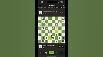 queen pinned in 12 moves! best move to resign!! #chess #chessgame #chesscom
