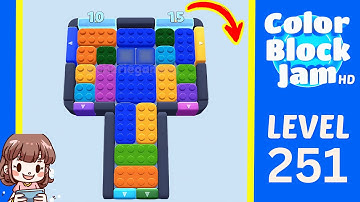 Color Block Jam Level 251 Solution Walkthrough