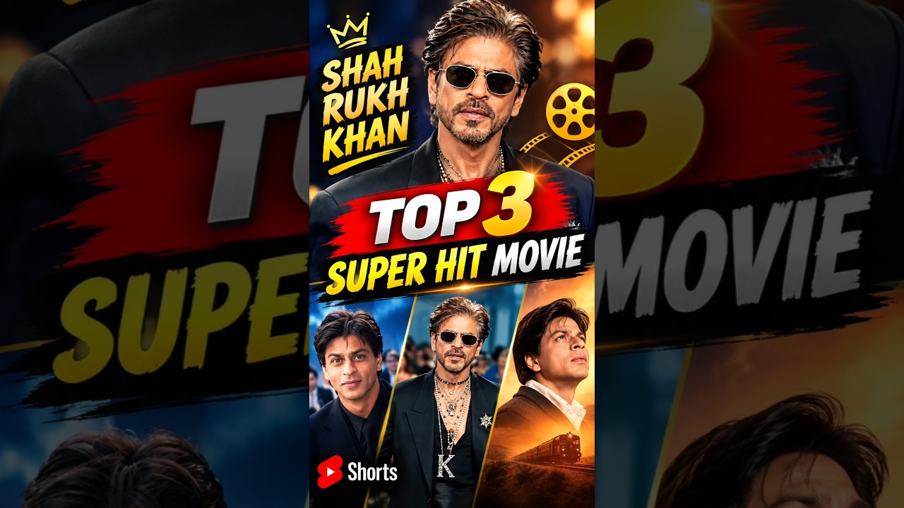 Shah Rukh Khan top 3 super hit movie #shahrukh_khan #film #blockbuster