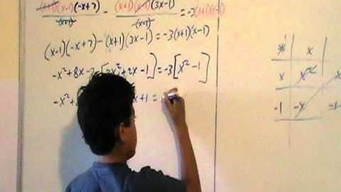 10 Year Old Calculus & Algebra Kid - Algebraic Fraction