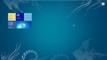 Windows 8 (7955) Metro UI DWM (60p) Part 1 Booting logo & Start screen animation