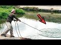 What Happens if You Cast Net This Roadside Ditch? (amazing results!)