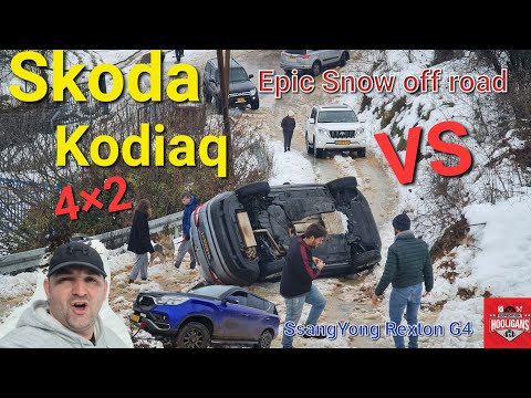 SsangYong Rexton G4 Vs Alfa Romeo Stelvio 4 4 Vs Skoda Kodiaq 4 2 Snow Epic Off Road Vs Toyota Hilux 