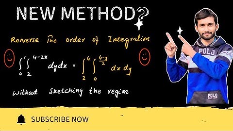 New Method to Reverse the Order of Integration WITHOUT Sketching! | Calculus Breakthrough