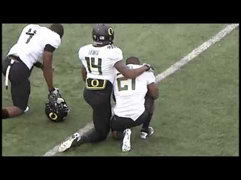 WSU vs Oregon: Anthony Carpenter Hit