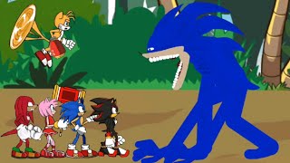 Dc2 Team Sonic Vs Shin Sonic Tapes Animation
