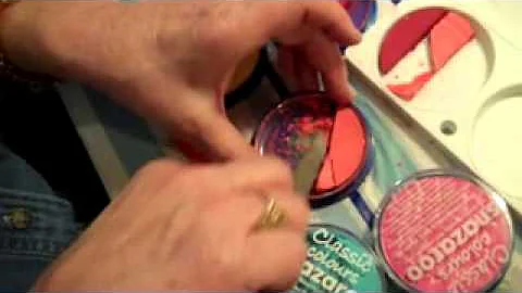 How to Create Rainbow Cake with Face Paints by Sus...