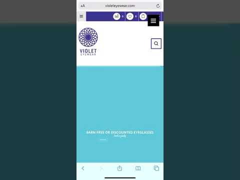 Violet Eyewear Virtual Try-On