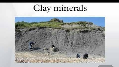 Identification of clay minerals