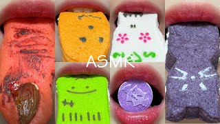 Asmr Halloween Desserts Marshmallow Candy Gummy Eating Sounds
