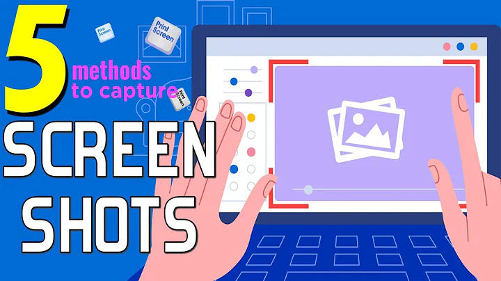 5 DIFFERENT WAYS TO CAPTURE SCREENSHOTS IN WINDOWS 10 | Screen Capture Keyboard Shortcuts